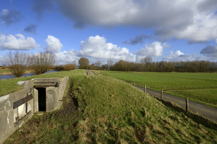 Liniedijk bij Fort Veldhuis