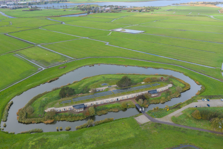 Fort bij Krommeniedijk / M.Schaefer 