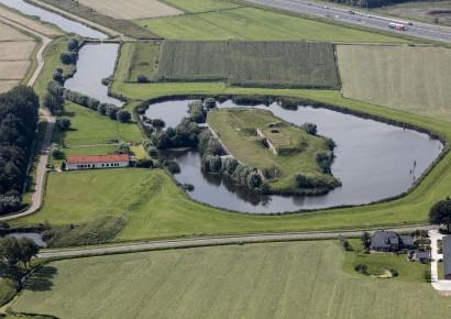 Fort Veldhuis vanuit de lucht